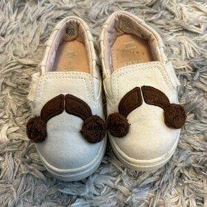 Toms x Star Wars Princess Leia Tiny Shoes, Girls Toddler 4, Canvas Slip On